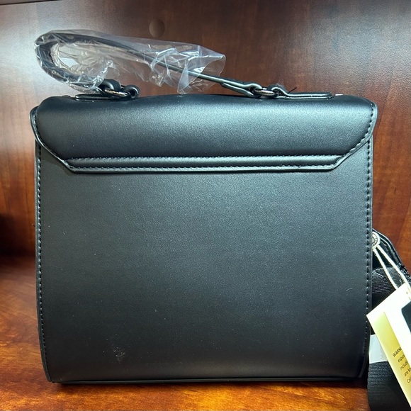 Valentino Orlandi Black Crossbody Bag with Studded Detailing NWT - Picture 2 of 12